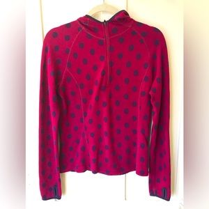 Ibex Merino Hooded Sweater Size Medium